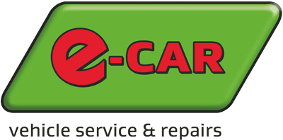 E car service car mechanical repairs and maintenance logo 1